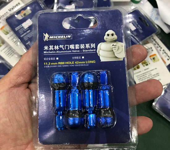 Michelin Aluminium Valve - Standard
